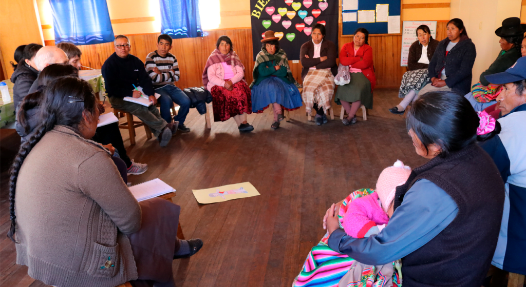 reunion padres hogar allinkawsay