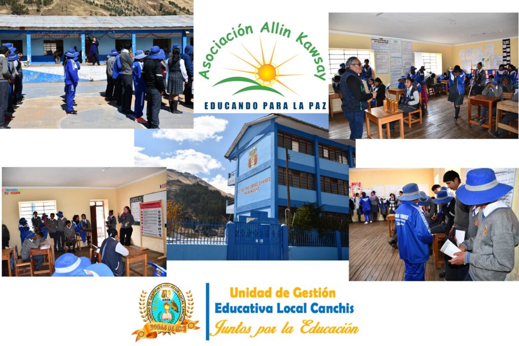 Nuestro compromiso con la comunidad educativa nos trasladó hasta el distrito de Marangani en la provincia de Canchis para desarrollar actividades de sensibilización  en la institución educativa Jorge Chávez de Marangani. 3 jorge chavez de marangani Ugel AAK